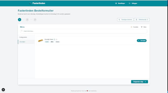 Fasterlinden Website